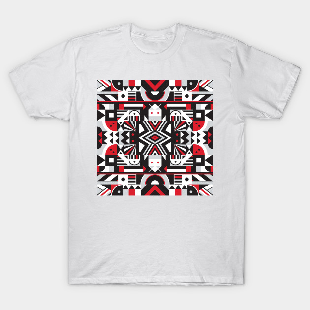 Happy Geometry Pattern by kallyfactory